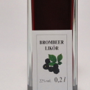 Brombeer Likör 容量：200ml, 350ml アルコール度数：22% エキス分：21%未満 ひきしまった酸味とタンニン、が男性的なベリー系リケール