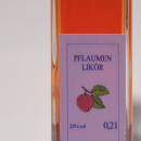 Pflaumen Likör 容量：200ml, 350ml アルコール度数：25% エキス分：12%未満 厚い皮由来の凝縮された酸味とタンニンと甘み